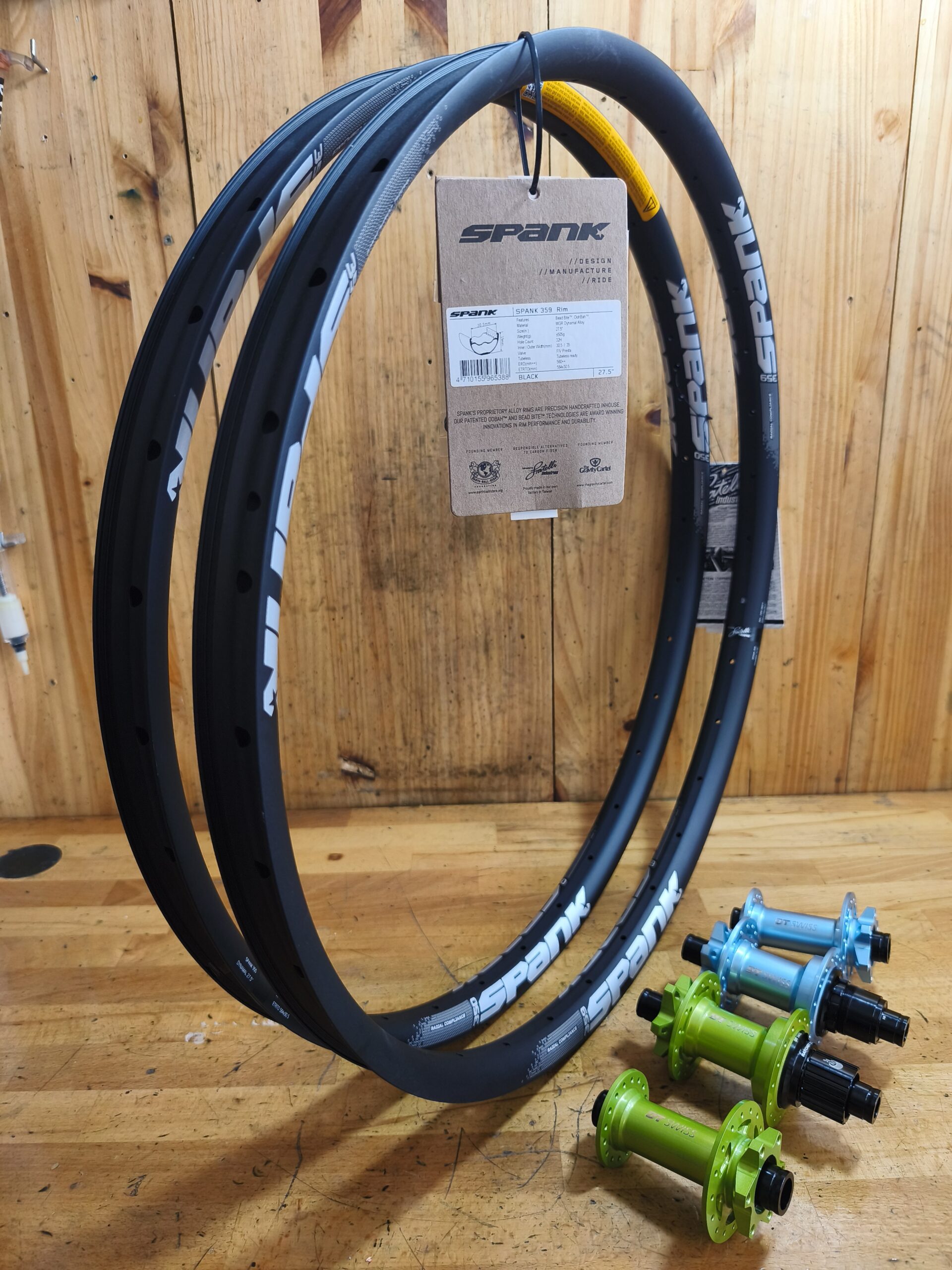 Ruedas DTswiss 350 y Aros Spank 350 - Imagen 10