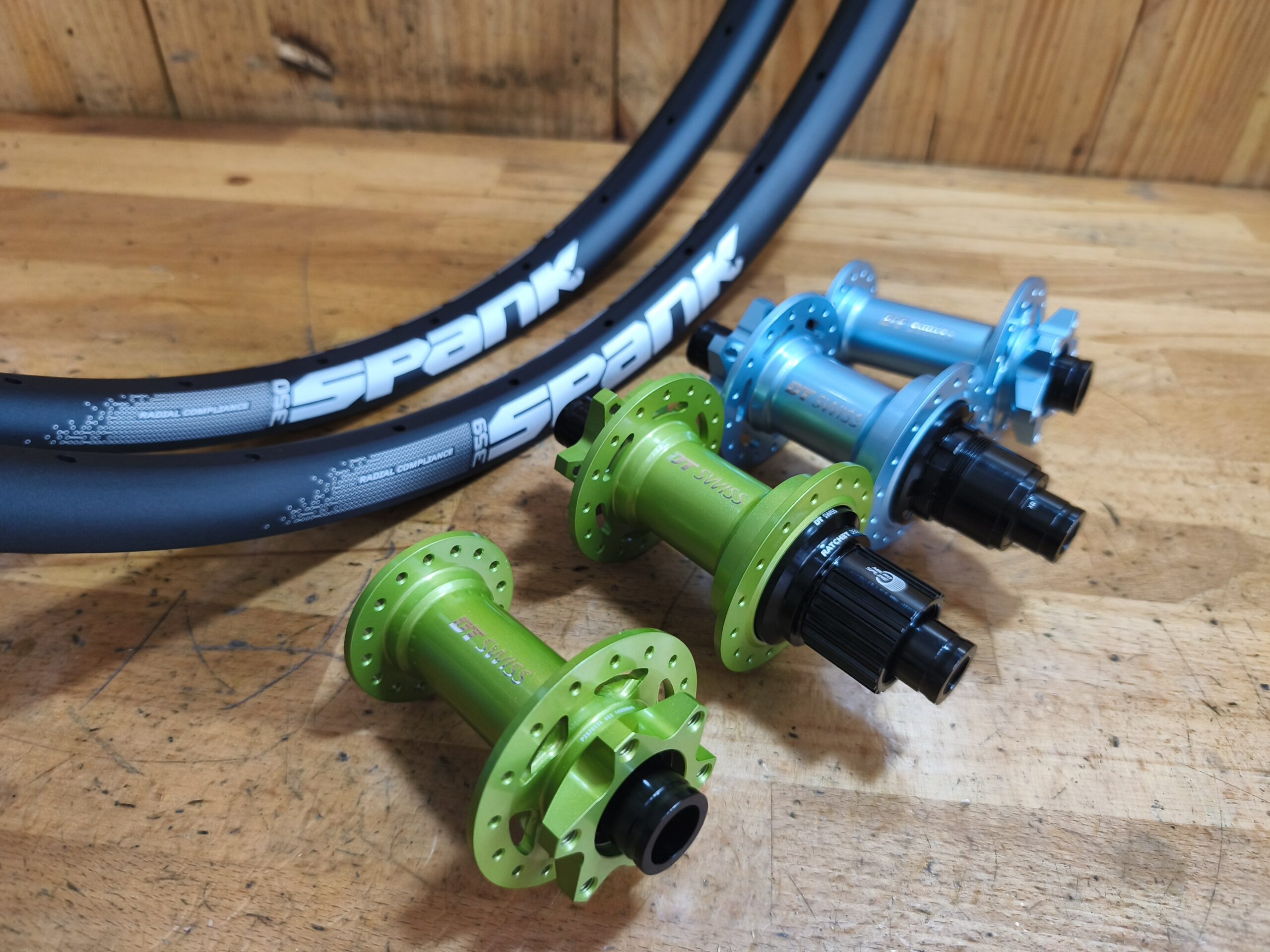 Ruedas DTswiss 350 y Aros Spank 350 - Imagen 11