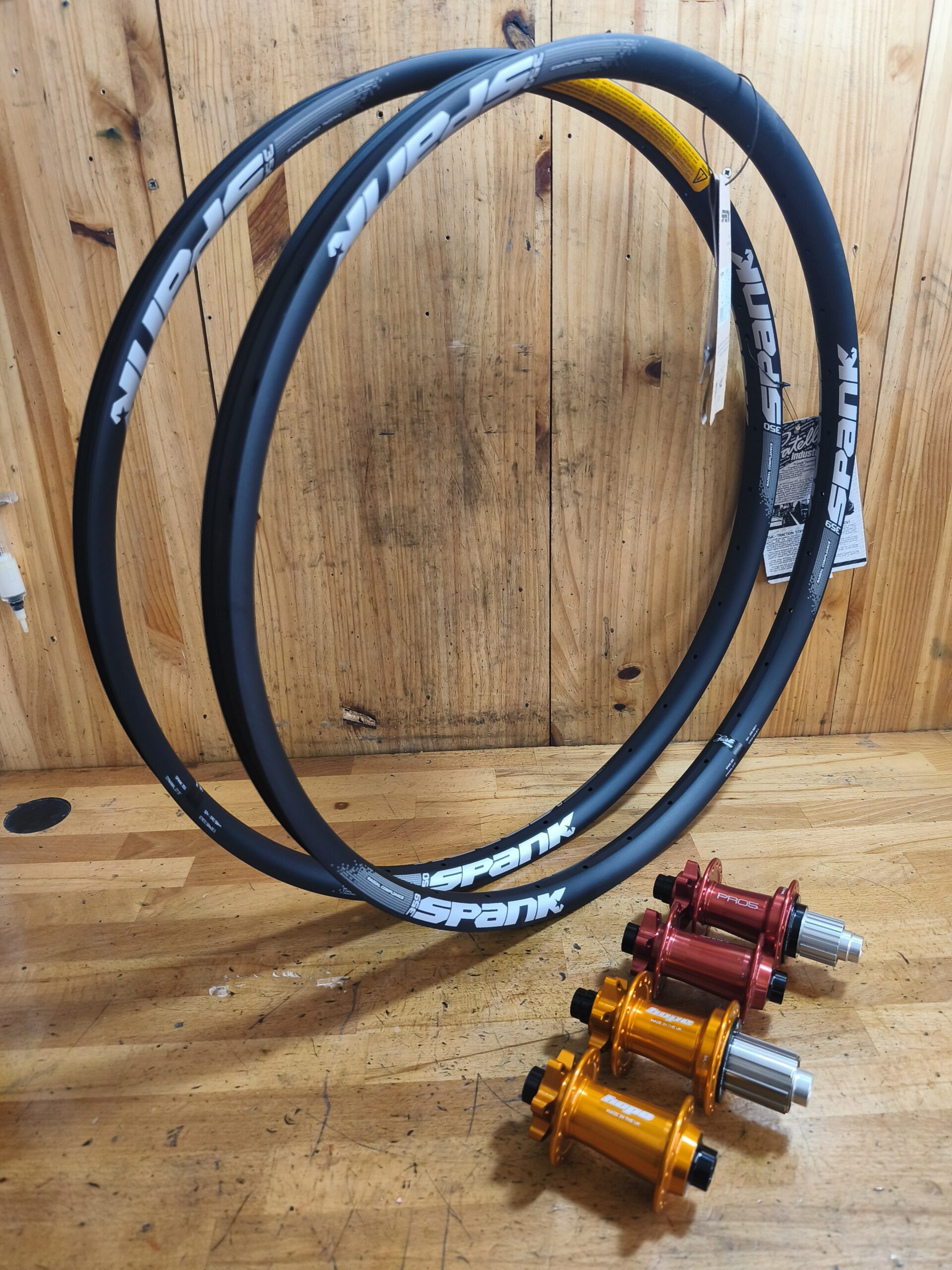 Ruedas Hope Pro EVO 5 y Aros Spank 350 - Imagen 2